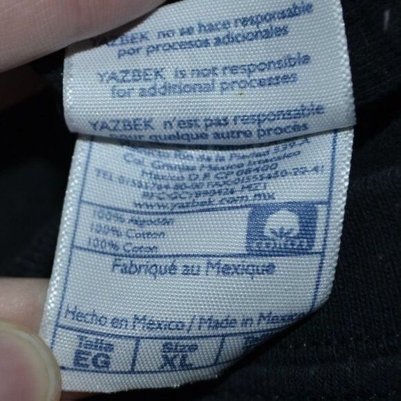 Happy Ending Cantina Black Cabo San Lucas Retro Pinup Girl Graphic Tee - Picture 6 of 8